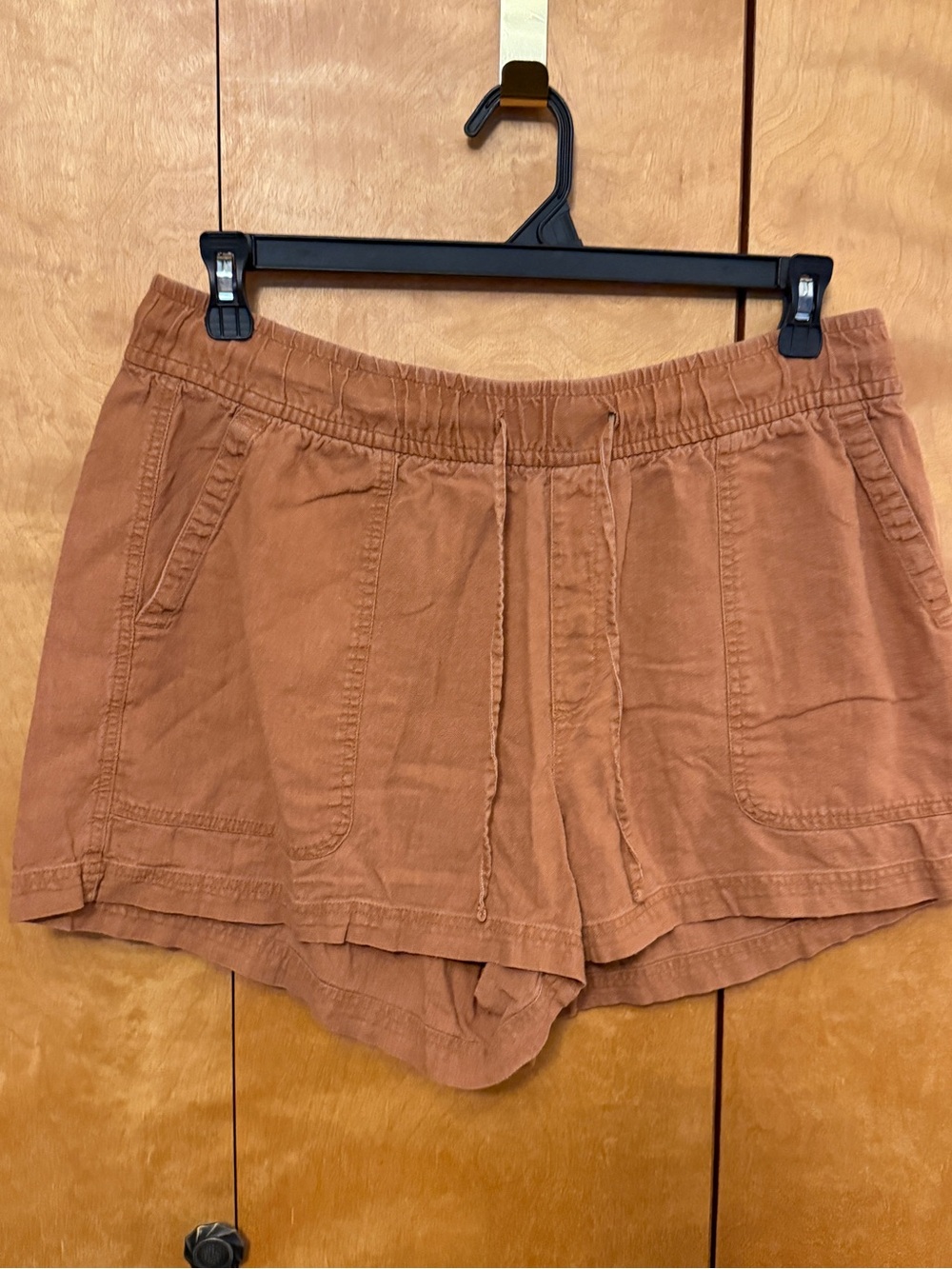 GAP Women's Rust Drawstring Shorts size Large